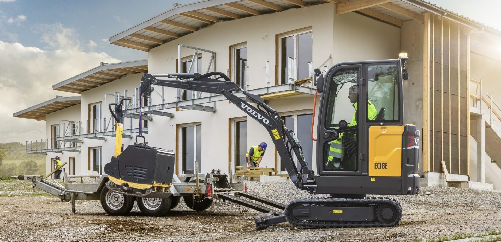 Volvo EC18E graafmachine